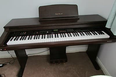 電子ピアノ　テクニクスTechnics PR370 Technics SX-PR370 - Brown | Reverb