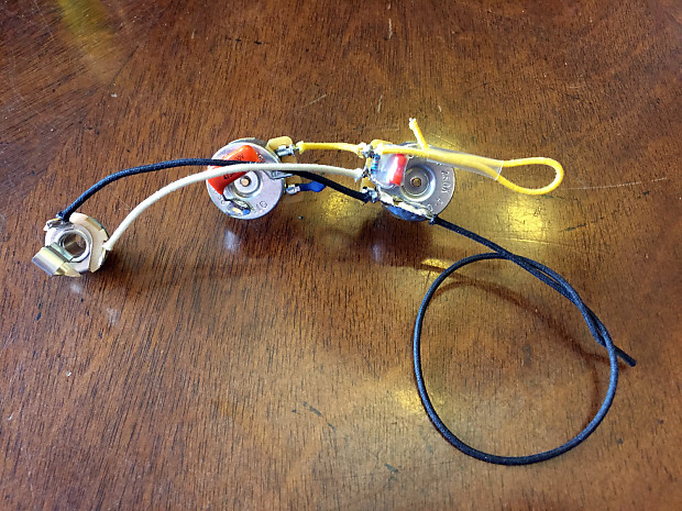 Prewired p bass sales harness