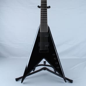 BC Rich JRV Lucky 7 Black 7 String Electric Guitar image 2