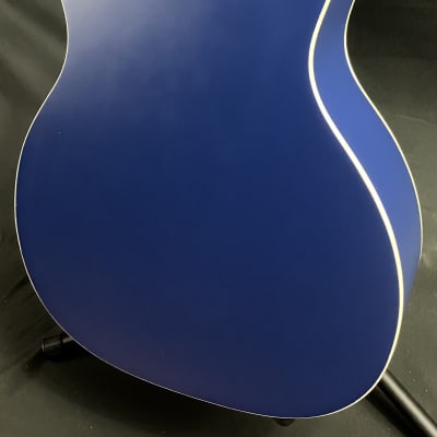 Recording King RPH-R2-MBL Dirty 30's Single 0 Round Neck Resonator Guitar Matte Blue image 11