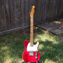 Fender Telecaster refin /maple neck 1967 Cherry Red