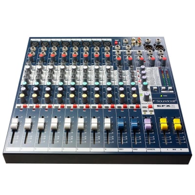 Soundcraft EFX8 Mixing Console Bundle with 8 20-foot XLR Cables image 2