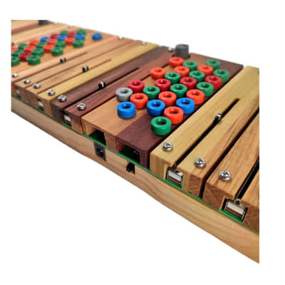 Ciat-Lonbarde Quatrax Organ Wooden Analog Touch Synthesizer image 7