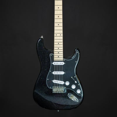 Woodstock Custom Stratocaster, Night Sky Finish 'Rock for Ukraine' for sale