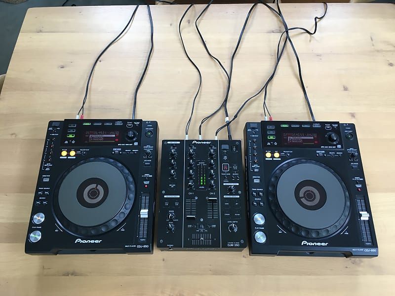 2 x Pioneer CDJ-850-K & DJM-350 | Reverb