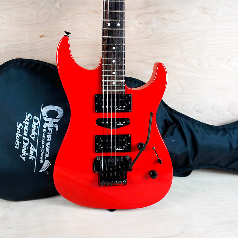Charvel by Jackson DK-070-HSH 1991 Ferrari Red Made in Japan MIJ w
