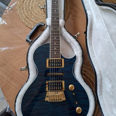 Gibson Nighthawk 2011 limited edition - blueburst quilted for sale