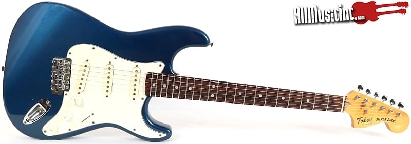 Vintage Tokai Silver Star SS-60 Metallic Blue Electric