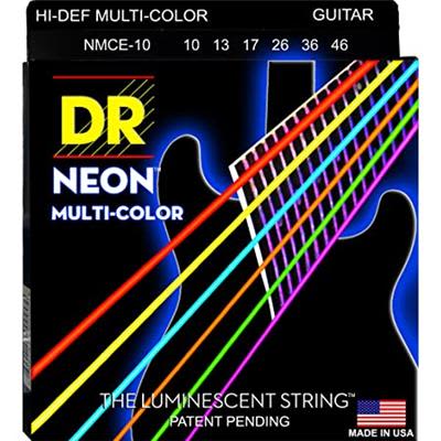 Cordes guitare electrique DR Hi-Def Multicolor 10-46 image 1