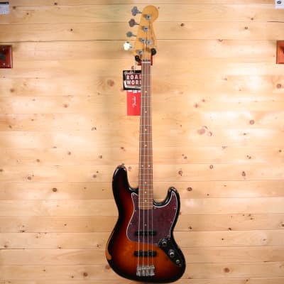 Fender Limited Edition 60th Anniversary Road Worn Jazz Bass - 3-Color Sunburst image 2