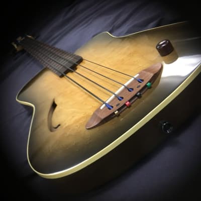 Blue Note Woodworks Acoustic Bass Guitar #412   (SEE VIDEO) image 4