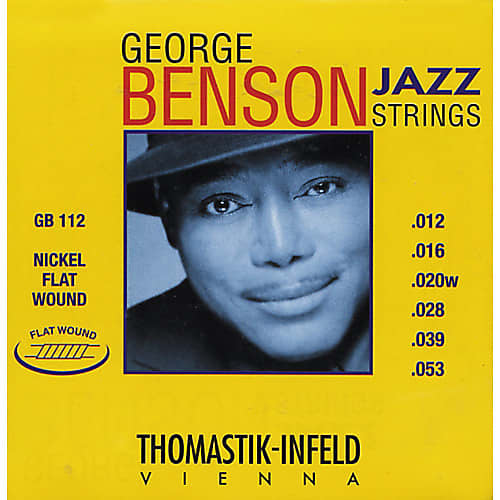 Thomastik-Infeld GB112 Benson Jazz Flatwound Set, 12-53 image 1