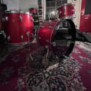 Ludwig Drum Kit 1965 Red Sparkle
