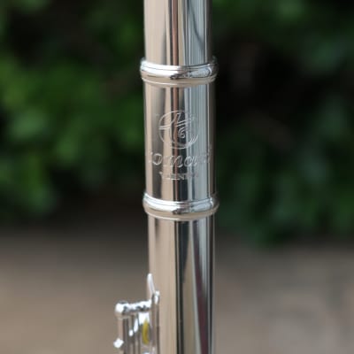 Tomasi 7 Series Intermediate Open-Hole Flute - B-foot - Silver Plated image 5