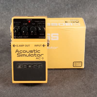 Boss AC-3 Acoustic Simulator Pedal | Reverb UK