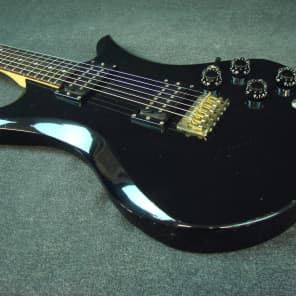 Vantage Avenger X-77 Black Electric Guitar Made In Japan X77 w/OHSC image 3