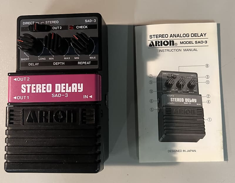 Arion SAD-3 Stereo Delay