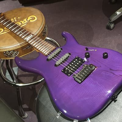 ESP Custom Shop The Mirage Trans Purple Japanese Super Strat! MIJ Japan Guitar! image 6