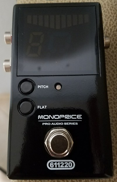 Monoprice store tuner pedal