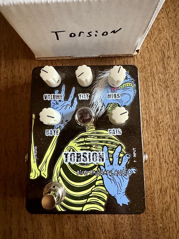 Dirty Haggard Audio Torsion Fuzz 2020’s - Black image 1