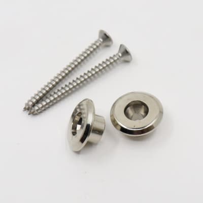 PRS Strap Button & Screw (2), Nickel
