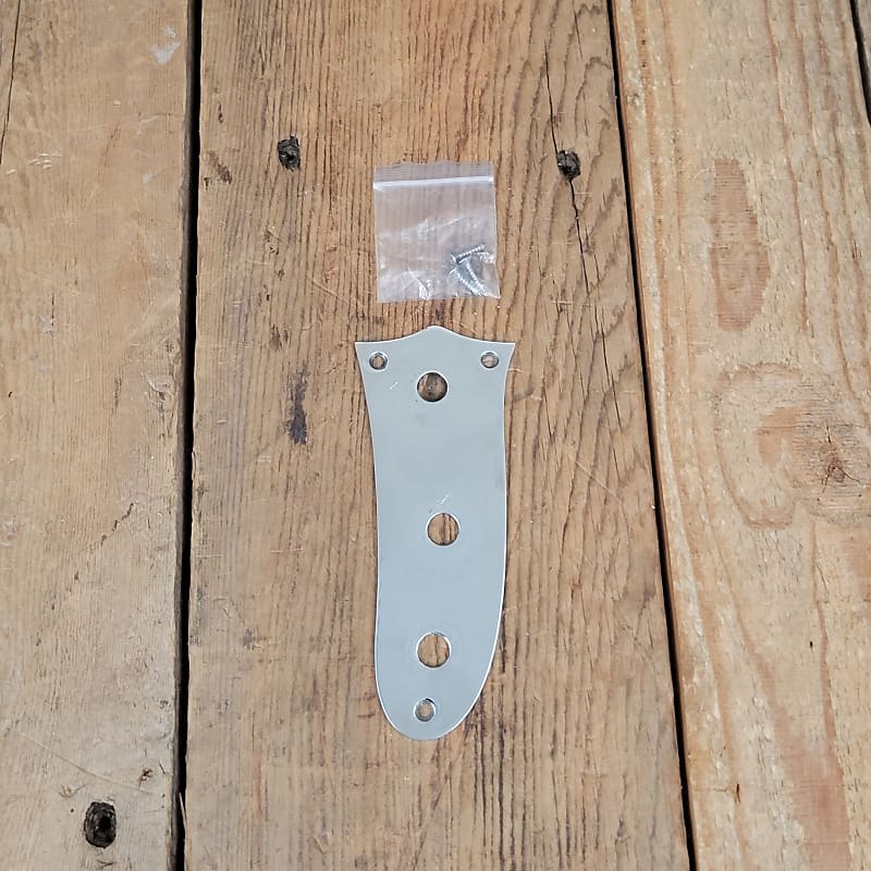 Fender Mustang Control Plate 1966 Chrome 1964 1965 1967 1968 | Reverb