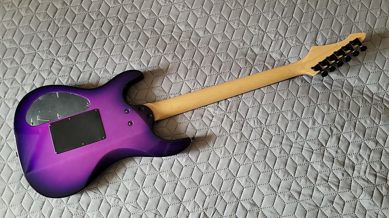 Aria Pro II Magna MA-055. Made In Japan. Steinless Steel Frets. 1995 -  Purple Metallic