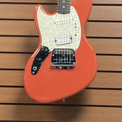 Fender Kurt Cobain Jag-Stang Left-Handed in Fiesta Red w/Gig Bag 2021 image 2