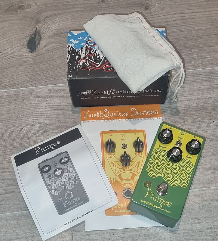 EarthQuaker Devices Plumes Small Signal Shredder Overdrive