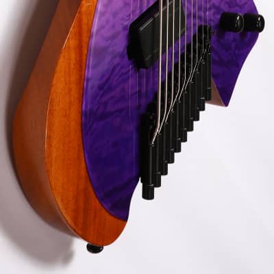 Agile 10 String Fan Fret Guitar w/ stainless frets & Fishman