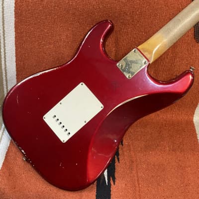 Fender Custom Shop 1960 Stratocaster Relic Candy Apple Red Built By Yuriy Shishkov [SN R55093] [10/25] image 3