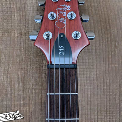 Paul Reed Smith PRS SE 245 Electric Guitar Vintage Sunburst w/ Gig Bag image 3
