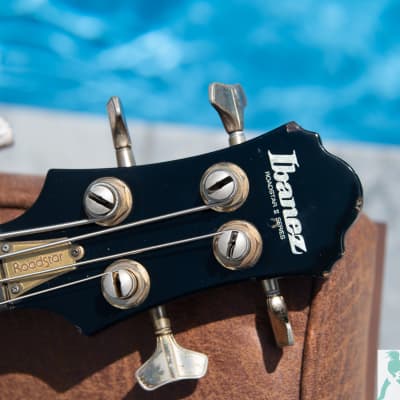 Classic 1987 Ibanez RB835 Roadstar II Series Bass - Rare Dark Wine - Made in Japan - Pro Set Up mw Perfect Frets/Action/Intonation! image 3