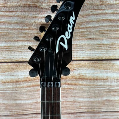 Dean MDX With Floyd Electric Guitar Black Satin image 5