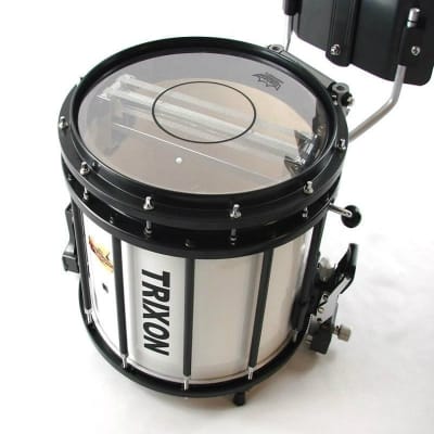 Trixon Field Series Marching Snare Drum 14x12 - White image 2