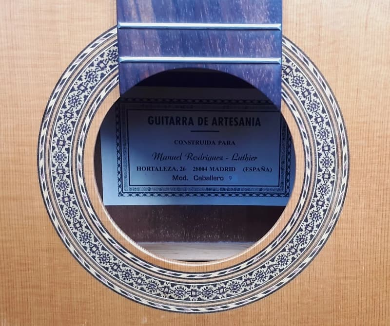 ギター Manuel Rodriguez-LuthierCABALLERO 9 1711 Manuel Rodriguez Luthier Caballero 9 solid spruce Classical
