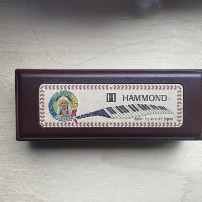 Suzuki Hammond Mouth Organ HA-20 Harmonica in Key of C - Black image 1