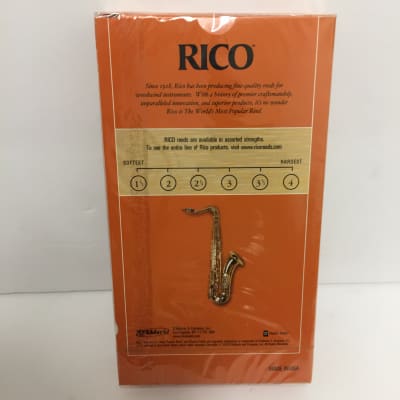 Rico RKA2520 Tenor Saxophone Reeds - Strength 2.0 (25-Pack) image 2