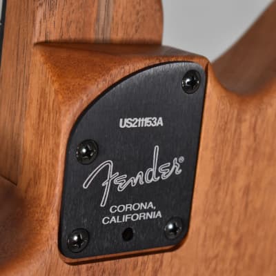 2021 Fender Acoustasonic Jazzmaster Sunburst Finish Acoustic Electric w/Bag image 19