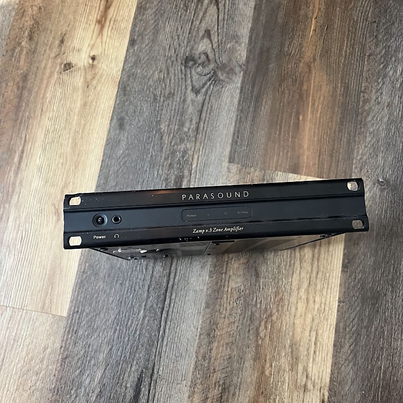 Parasound Zamp V3 Two Channel Zone Amplifier - Half Rack Power Amp  			