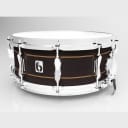 British Drum Company Merlin Snare Maple/Birch Shell 20-Ply Black (6.5" x 14")