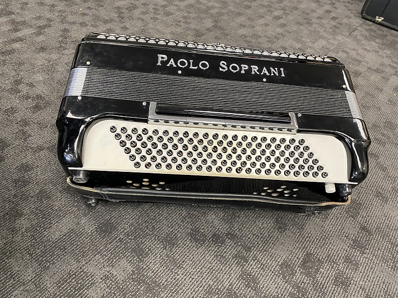 Paolo Soprani 120 Bass Accordion w/ Musette and Cassotto