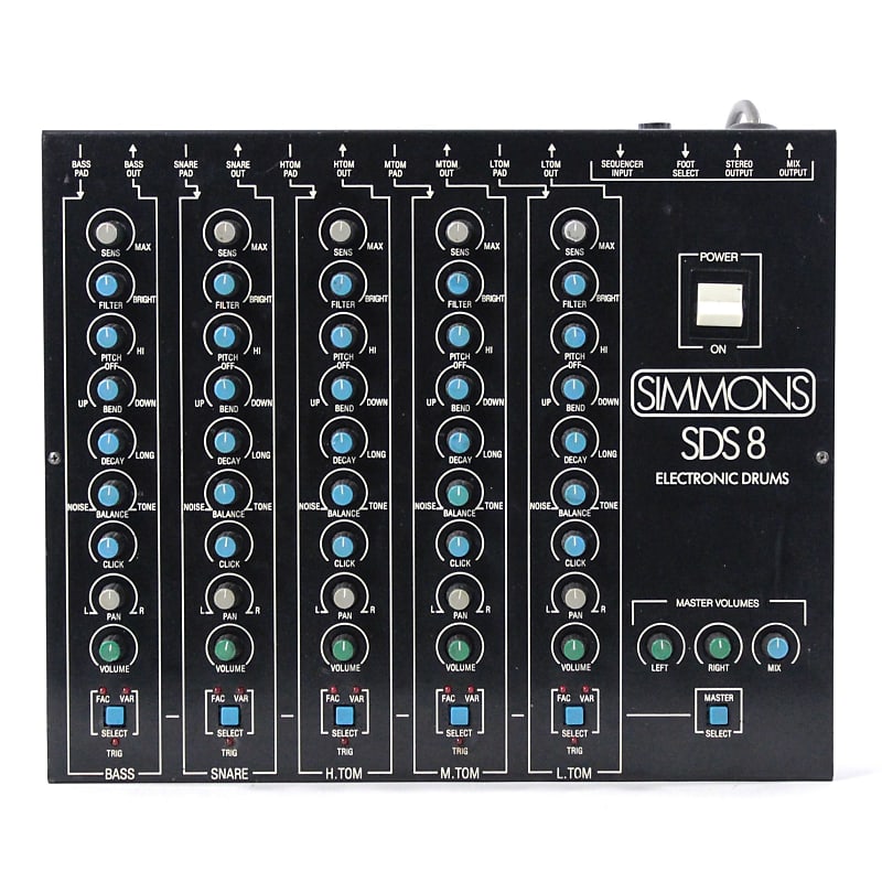 Simmons SDS8 5-Channel Drum Synthesizer 1983 image 1