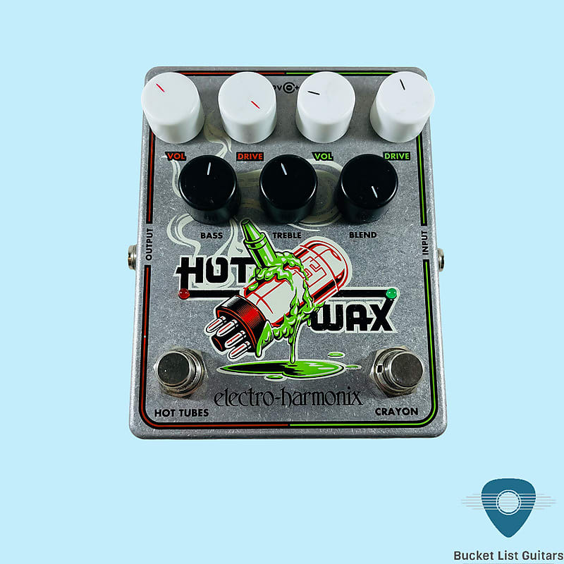 Electro-Harmonix Hot Wax Dual Overdrive | Reverb