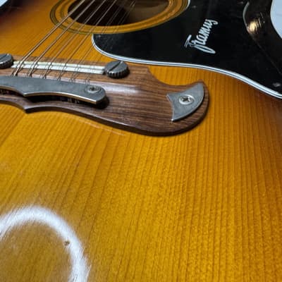 Framus Texan 5/296 12 String Acoustic Guitar 1960s - Sunburst image 14