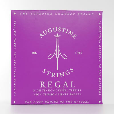 Augustine Regal Blue High Tension Nylon Classical Guitar Strings for sale