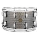 Gretsch Drums Hammered Black Steel Snare Drum 8x14 S1-0814-BSH