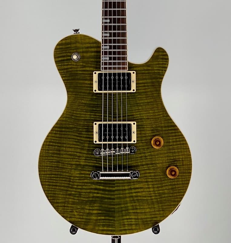 USED Friedman Metro D Reseda Green Designed by Dave Friedman - Luthier Grover Jackson with Case image 1