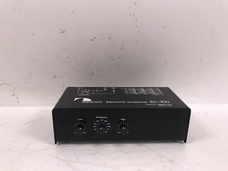 Nakamichi EC-100 Electronic Crossover | Reverb
