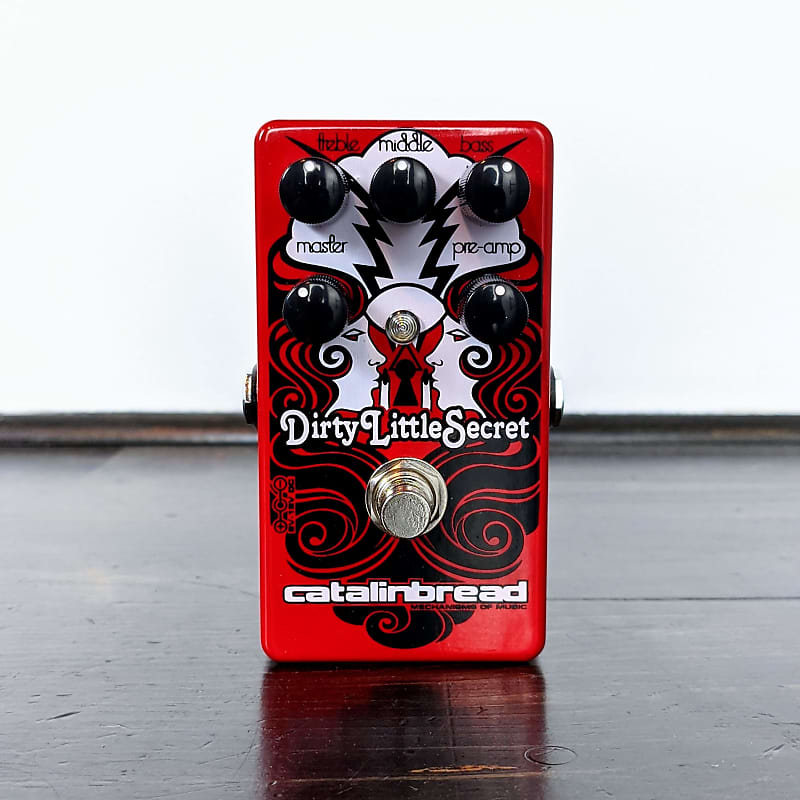 ギター Catalinbread Dirty Little Secret Red Catalinbread Dirty Little Secret Overdrive Pedal - Red